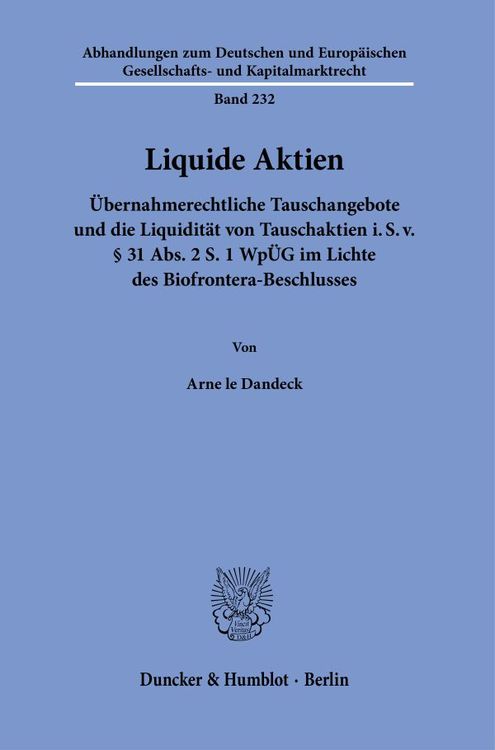 Produktbild: Liquide Aktien.