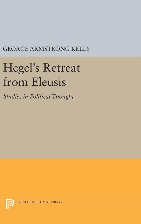 Produktbild: Hegel's Retreat from Eleusis