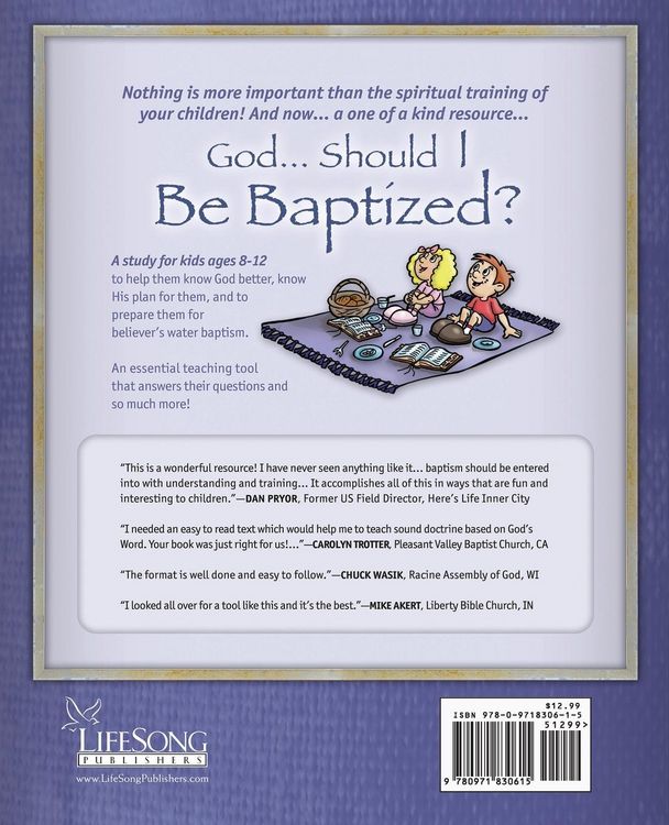 Produktbild: God...Should I Be Baptized?