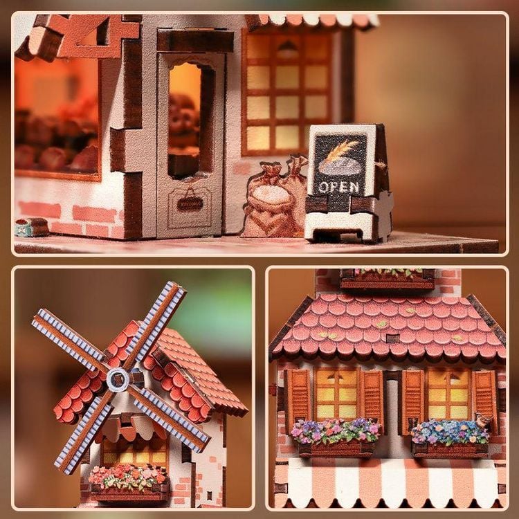 Produktbild: Mini-Booknook Mill Bakery