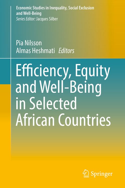 Produktbild: Efficiency, Equity and Well-Being in Selected African Countries