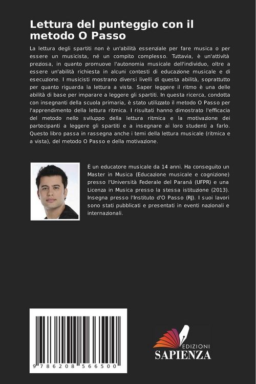 Produktbild: Lettura del punteggio con il metodo O Passo