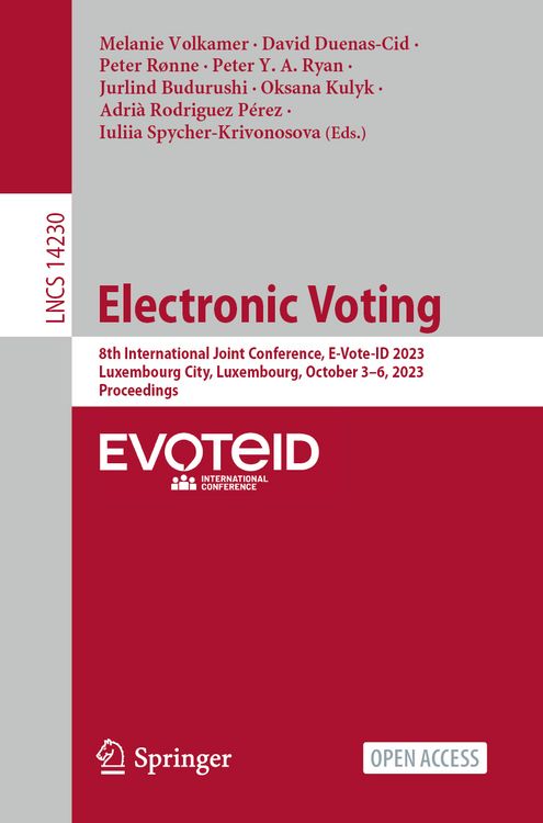 Produktbild: Electronic Voting