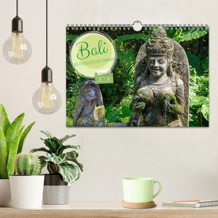 Produktbild: Bali, die unvergleichliche Sch&ouml;nheit (Wandkalender 2026 DIN A4 quer), CALVENDO Monatskalender