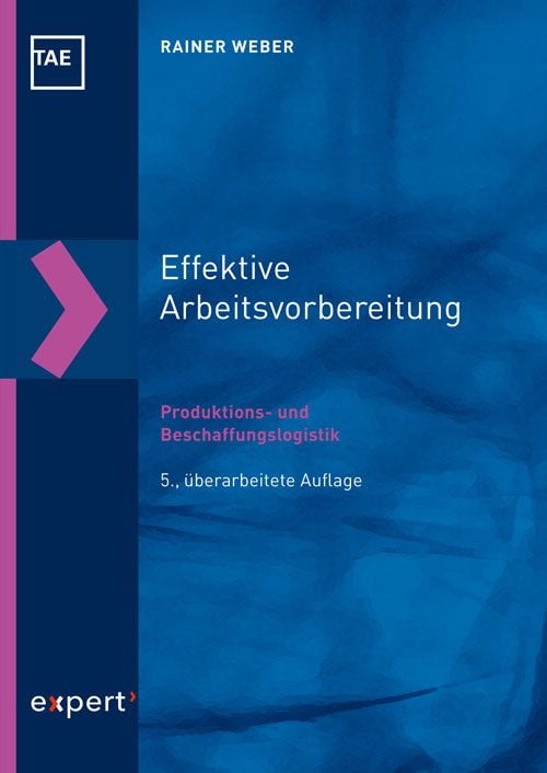 Produktbild: Effektive Arbeitsvorbereitung &ndash; Produktions- und Beschaffungslogistik