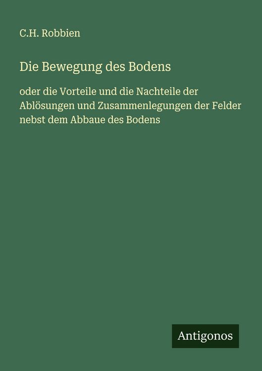Produktbild: Die Bewegung des Bodens