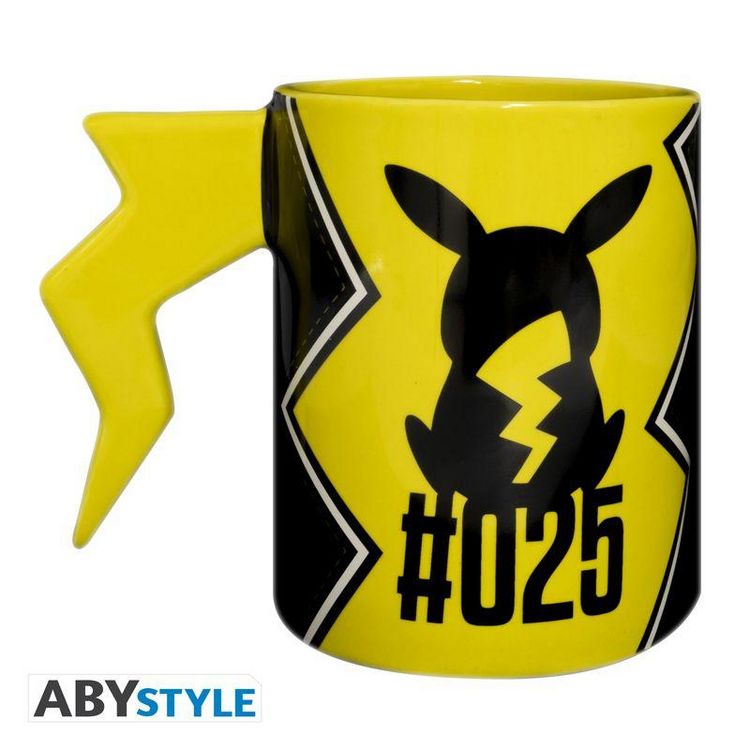 Produktbild: POKEMON - Mug 3D handle - Pikachu lightening bolt