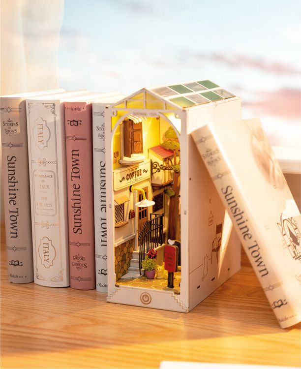 Produktbild: Book Nook DIY B&uuml;cherecke Sunshine Town