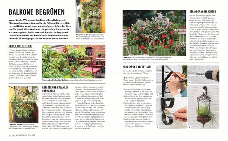 Grünes Gartenwissen. Kleine Gärten optimal gestaltet
