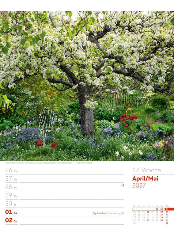 Produktbild: Gartengl&uuml;ck Wochenplaner Kalender 2027