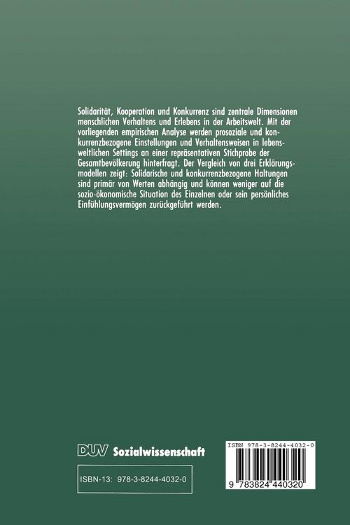 Produktbild: Miteinander oder Gegeneinander