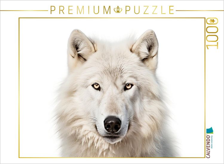 Produktbild: CALVENDO Puzzle Ein Motiv aus dem Kalender "Only white animals" | 1000 Teile Lege-Gr&ouml;&szlig;e 64x48cm Foto-Puzzle f&uuml;r gl&uuml;ckliche Stunden