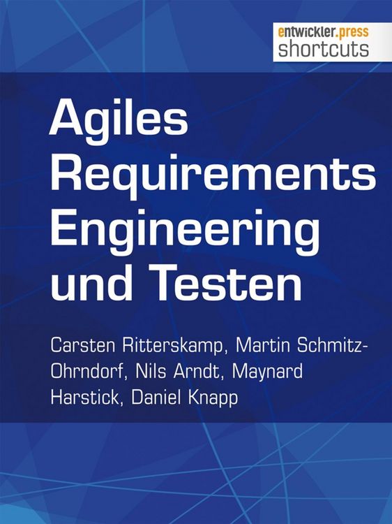 Produktbild: Agiles Requirements Engineering und Testen