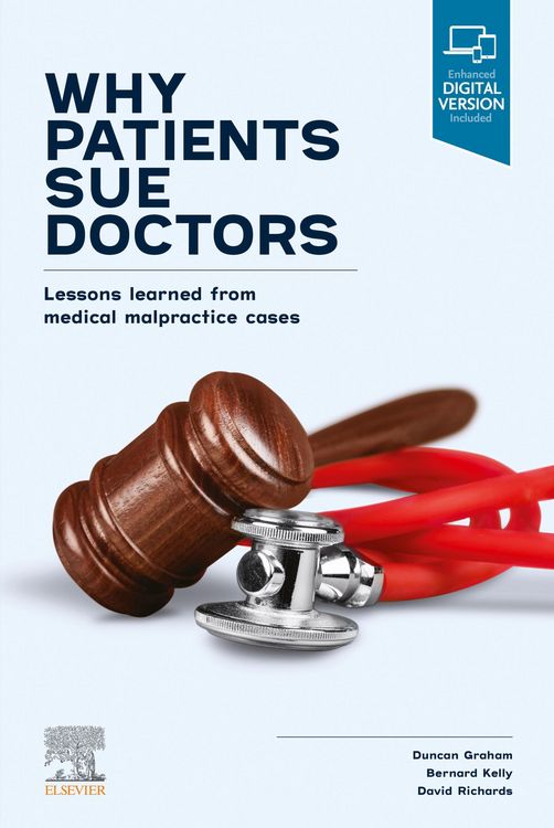 Produktbild: Why Patients Sue Doctors; Lessons learned from medical malpractice cases