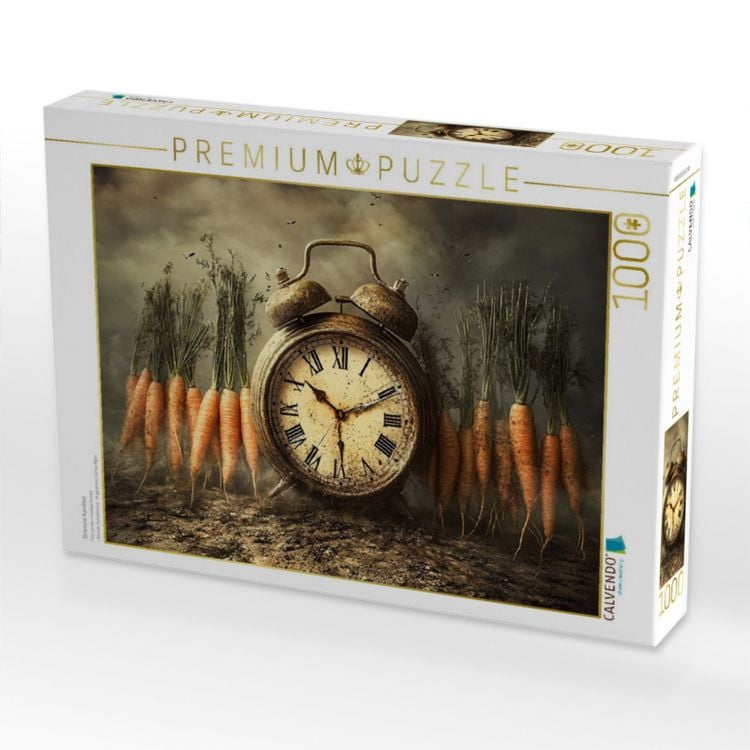 Produktbild: CALVENDO Puzzle Stramme Karotten | 1000 Teile Lege-Gr&ouml;&szlig;e 64x48cm Foto-Puzzle f&uuml;r gl&uuml;ckliche Stunden