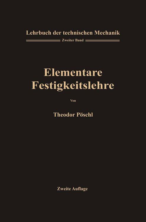 Produktbild: Lehrbuch der Technischen Mechanik f&uuml;r Ingenieure und Physiker