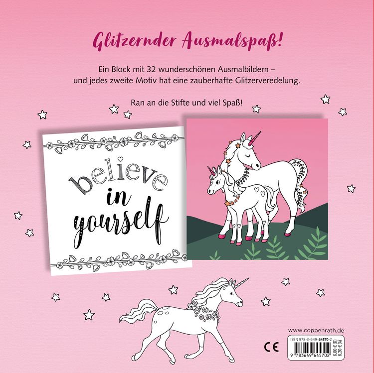 Produktbild: Glitzer-Malblock