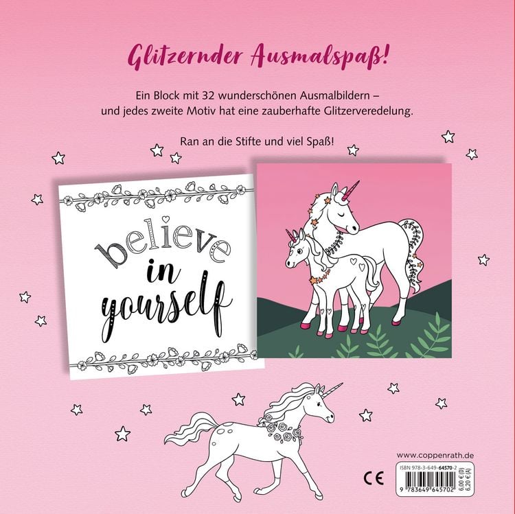 Produktbild: Glitzer-Malblock
