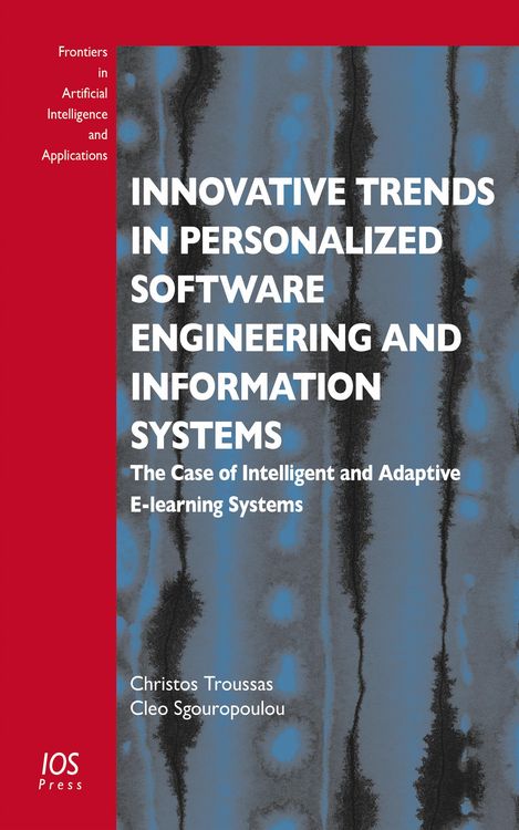 Produktbild: Innovative Trends in Personalized Software Engineering and Information Systems