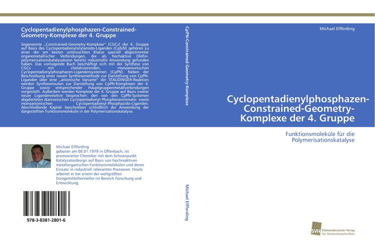 Produktbild: Cyclopentadienylphosphazen-Constrained-Geometry-Komplexe der 4. Gruppe