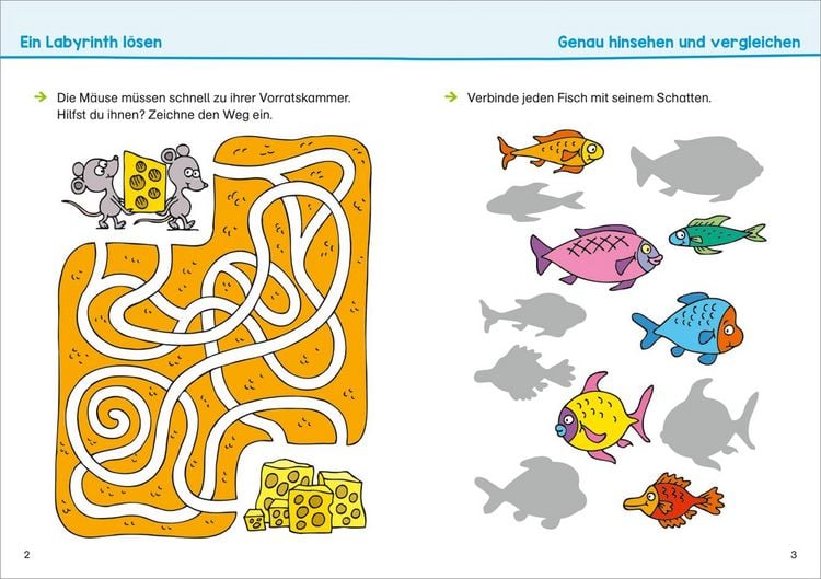 Produktbild: Konzentration &uuml;ben. Vorschule