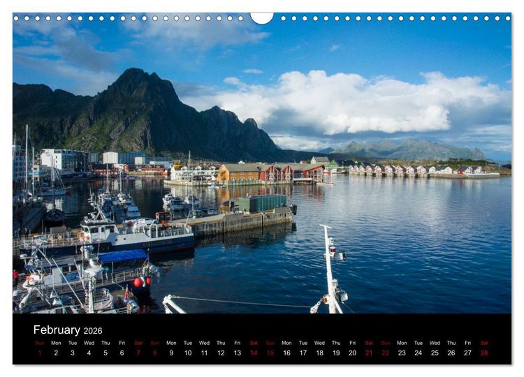Produktbild: The magical Lofoten Islands (Wall Calendar 2026 DIN A3 landscape), CALVENDO 12 Month Wall Calendar