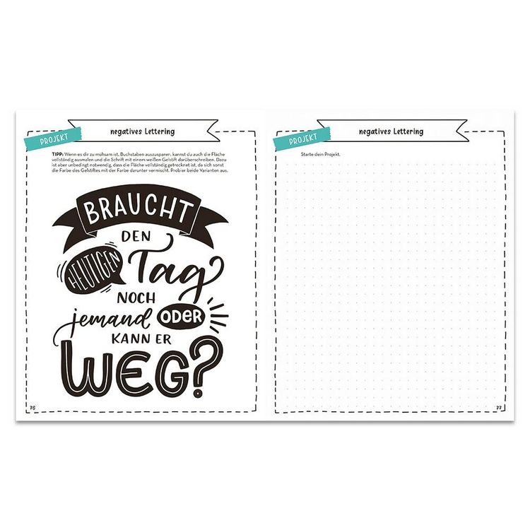 Produktbild: I Love Lettering - Der Block f&uuml;r alle Schnell-Starter Volume 2