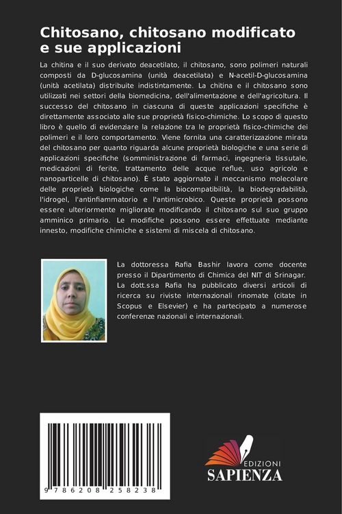 Produktbild: Chitosano, chitosano modificato e sue applicazioni