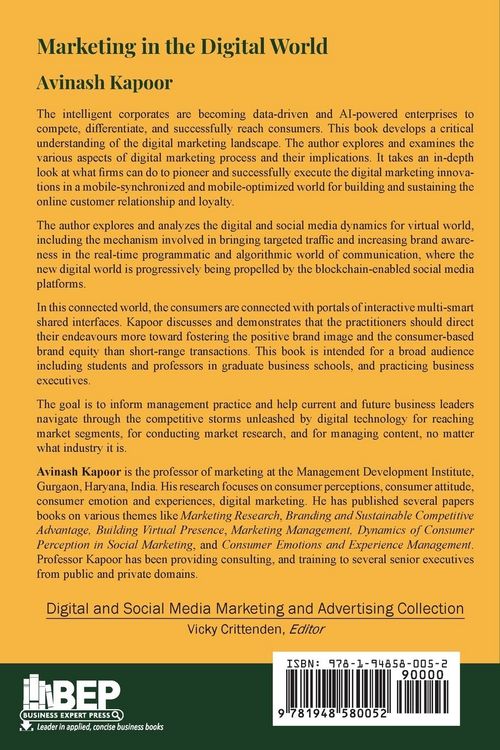 Produktbild: Marketing in the Digital World