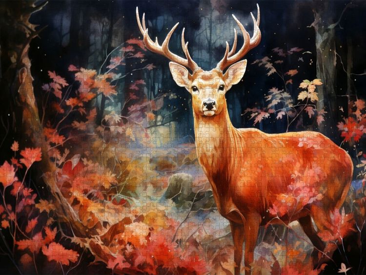 Produktbild: CALVENDO Puzzle Ein Motiv aus dem Kalender "Im Schutz der Dunkelheit" | 2000 Teile Lege-Gr&ouml;&szlig;e 90x67cm Foto-Puzzle f&uuml;r gl&uuml;ckliche Stunden