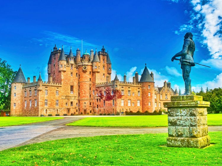 Produktbild: CALVENDO Puzzle Glamis Castle/ Angus (14. Jahrhundert) 1000 Teile Lege-Gr&ouml;&szlig;e 64 x 48 cm Foto-Puzzle Bild von Hans-Gerhard Pfaff