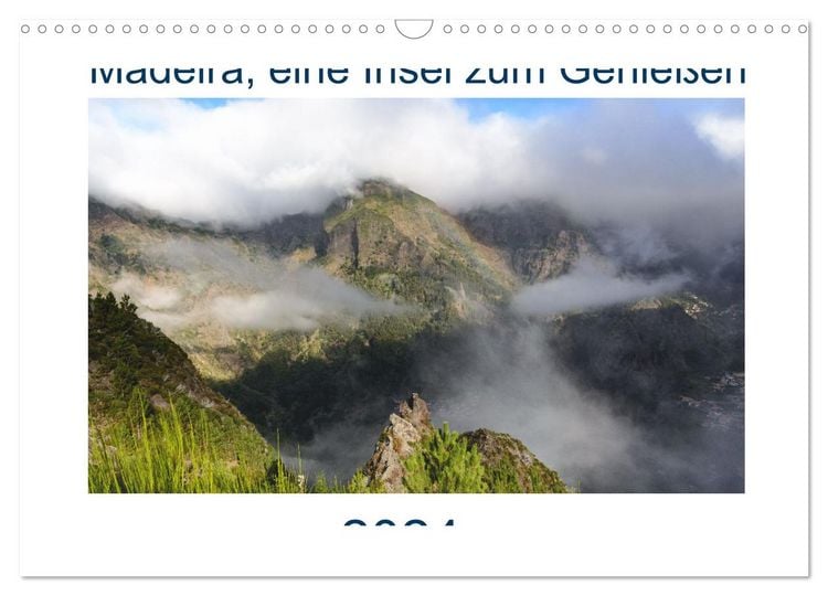 Produktbild: Madeira, eine Insel zum Genie&szlig;en (Wandkalender 2026 DIN A3 quer), CALVENDO Monatskalender