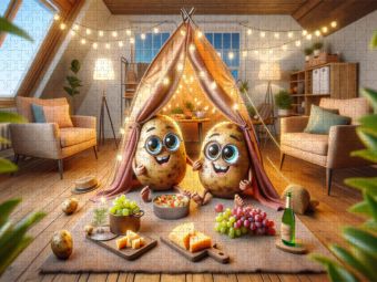 Produktbild: CALVENDO Puzzle Camping-Abenteuer zu Hause: Die Couch-Potatoes und ihr Zelt | 1000 Teile Lege-Gr&ouml;&szlig;e 64x48cm Foto-Puzzle f&uuml;r gl&uuml;ckliche Stunden