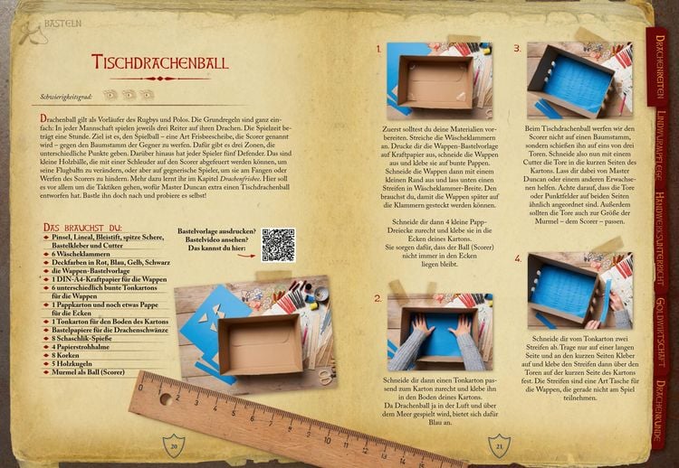 Produktbild: Die geheime Drachenschule - Das Handbuch f&uuml;r Drachenreiter