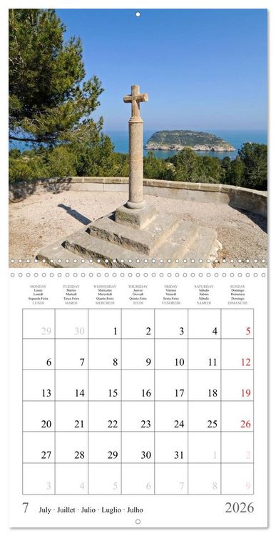 Produktbild: Costa Blanca Spain&acute;s Sun-Kissed South (Wall Calendar 2026 12 &times; 12 Inch) CALVENDO 12 Month Wall Calendar