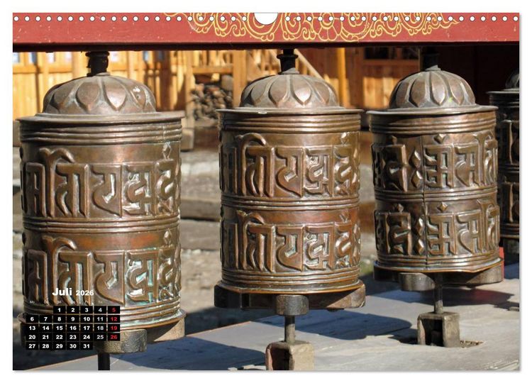 Produktbild: Nepal 2026 Menschen, Berge und G&ouml;tter zwischen Annapurna und Marsyangdi (Wandkalender 2026 DIN A3 quer), CALVENDO Monatskalender