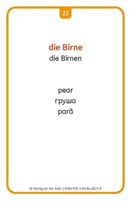 Produktbild: Lebensmittel - Deutsch, Englisch, Ukrainisch und Rum&auml;nisch