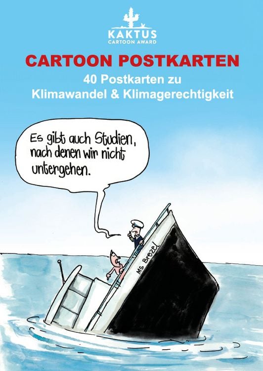 Produktbild: Cartoon Postkarten - Klimawandel