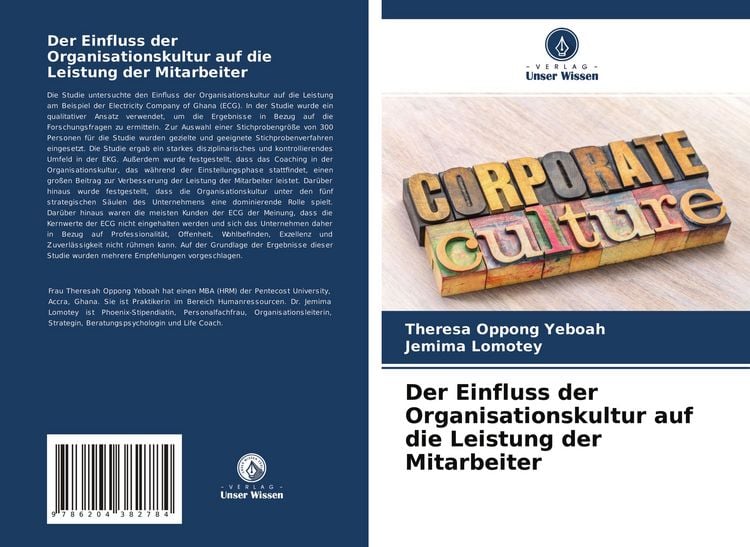 Produktbild: Der Einfluss der Organisationskultur auf die Leistung der Mitarbeiter