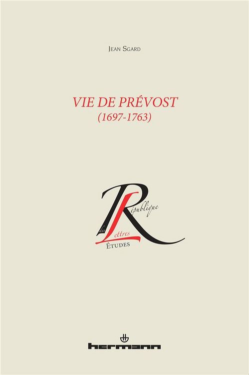 Produktbild: Vie de prevost 1697-1763