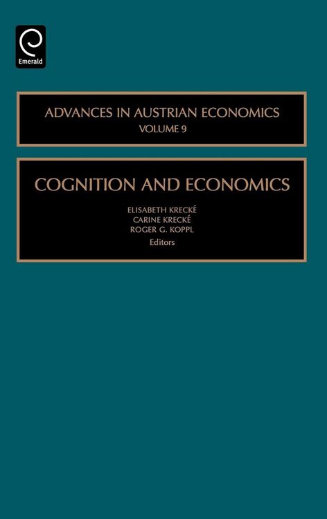 Produktbild: Cognition and Economics