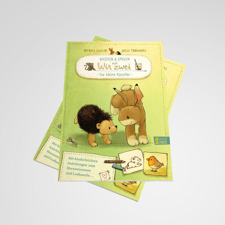 Produktbild: Basteln & Spielen mit Wir zwei - F&uuml;r kleine K&uuml;nstler