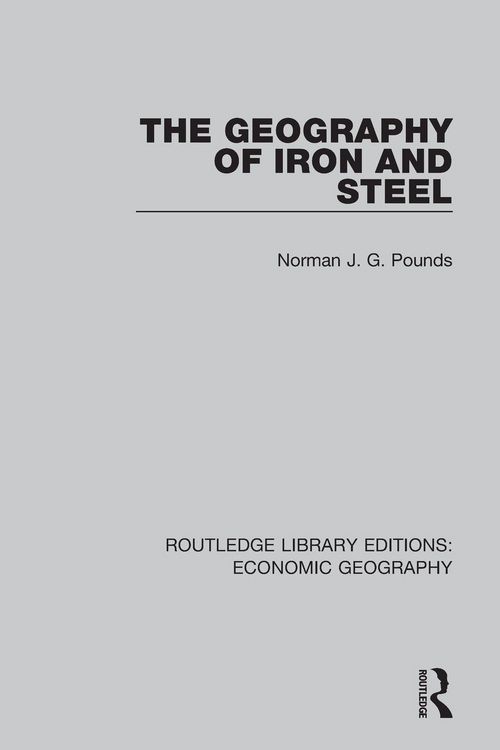 Produktbild: The Geography of Iron and Steel