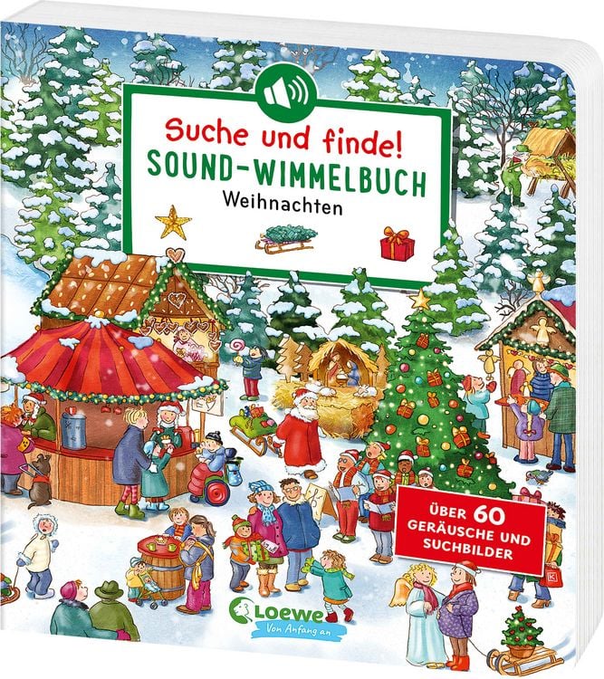 Produktbild: Suche und finde! Sound-Wimmelbuch - Weihnachten