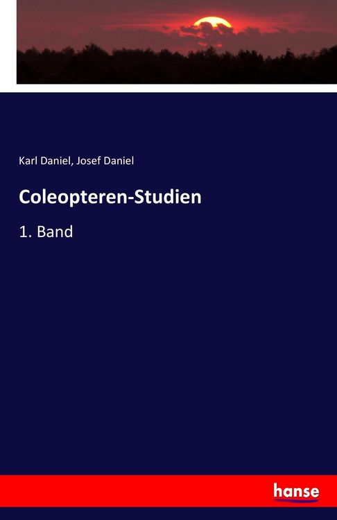Produktbild: Coleopteren-Studien