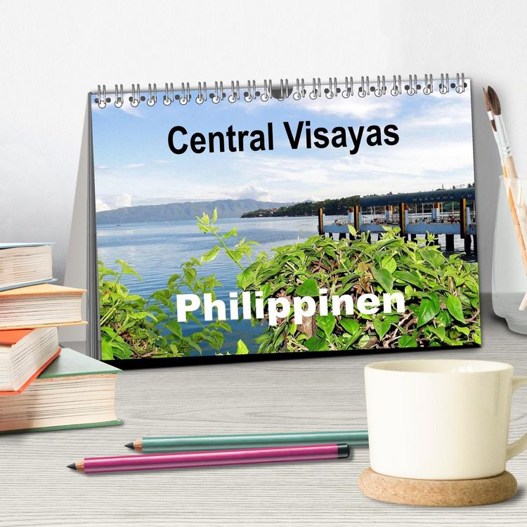 Produktbild: Central Visayas - Philippinen (Tischkalender 2026 DIN A5 quer), CALVENDO Monatskalender