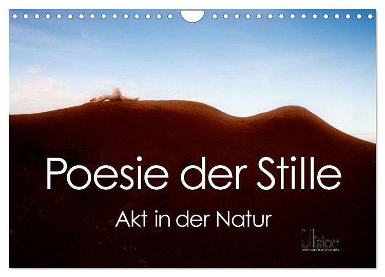 Produktbild: Poesie der Stille &ndash; Akt in der Natur (Wandkalender 2026 DIN A4 quer), CALVENDO Monatskalender