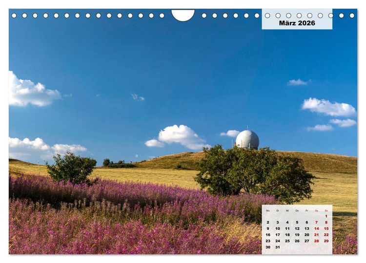Produktbild: Rh&ouml;ner R&ouml;schen - ein Sommerm&auml;rchen in der Hochrh&ouml;n (Wandkalender 2026 DIN A4 quer), CALVENDO Monatskalender