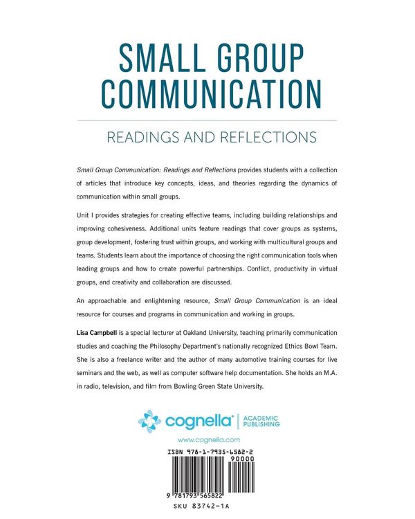 Produktbild: Small Group Communication