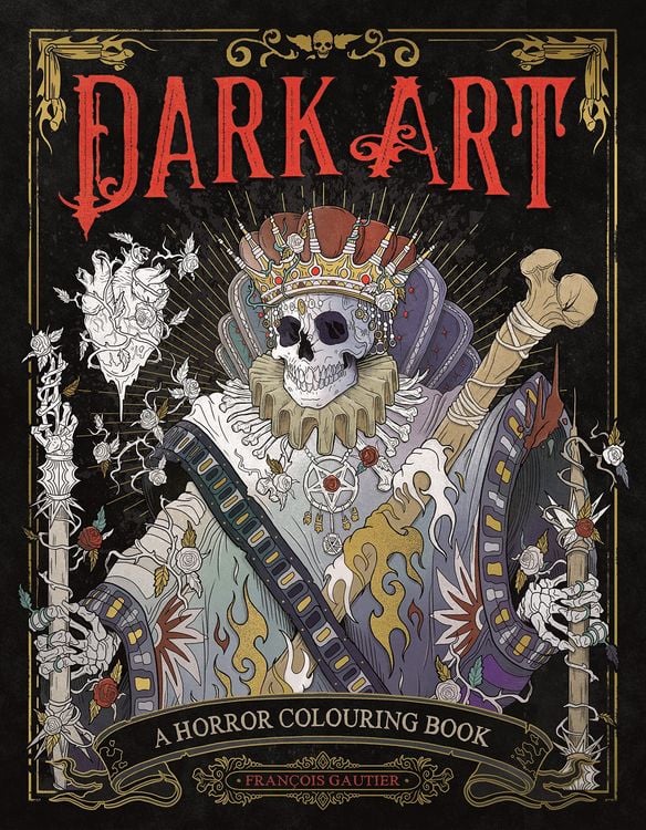 Produktbild: Dark Art: A Horror Colouring Book for Adults